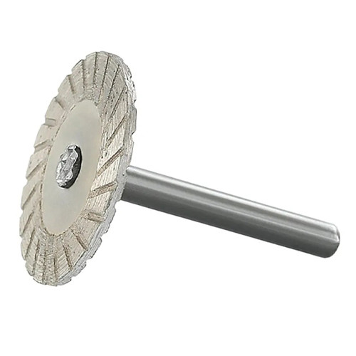 Диск алмазний 40мм для різання каменю плитки граніту, хвостовик 6мм Вінниця - фото 2