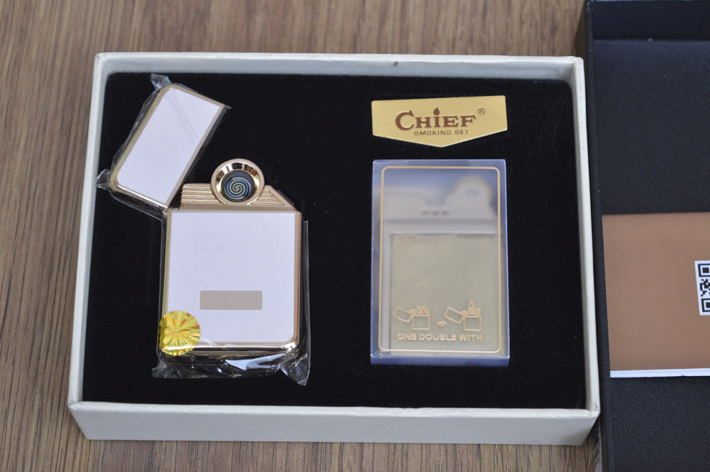 Електронна запальничка подарункова USB зручна 33262 Полтава - фото 1