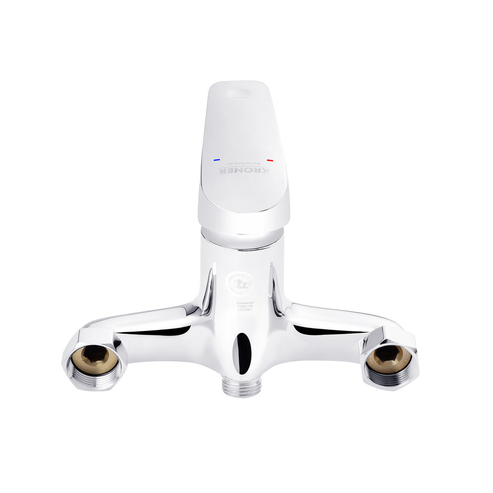 Змішувач для ванни Kroner KRP Konstante - C072 з душовим гарнітуром, хром Київ - фото 4