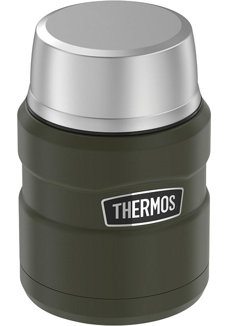 Термос для Їжі з ложкою 0.47 літра Thermos "Stainless King Food Flask" (173029) Нержавіюча сталь Нововолинськ - фото 4