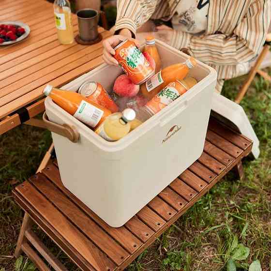 Туристичний холодильник Naturehike CNK2300BS011, 24 л, бежевий Рівне