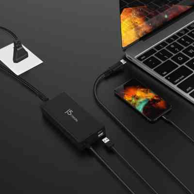 Блок питания к ноутбуку J5create USB-C/PD/90W, USB-A/10W (JUP2290C-EN) Винница