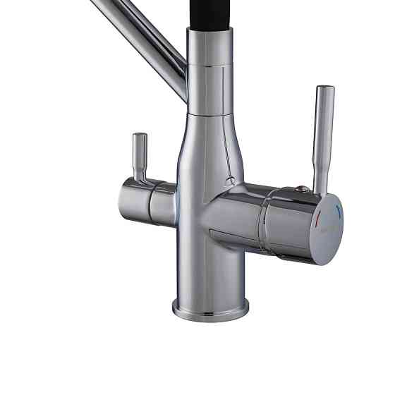 Кухонный смеситель MixxusPremium Gravity 021 REFL.BLACK (MI6977) высокого качества Харьков