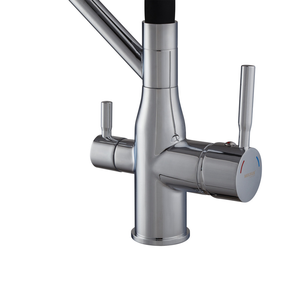 Кухонный смеситель MixxusPremium Gravity 021 REFL.BLACK (MI6977) высокого качества Харьков - изображение 4