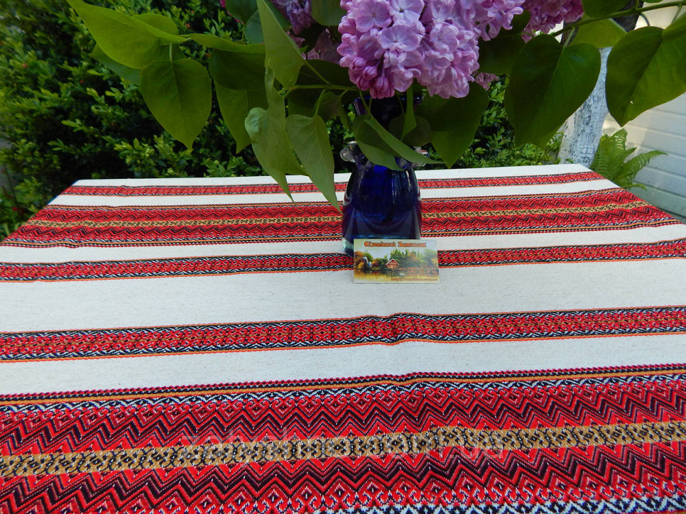 Скатерть красная в колыбу Киев - изображение 4