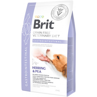 Сухой корм для собак Brit GF VetDiets Dog Gastrointestinal 2 кг (8595602528134) Винница - изображение 1