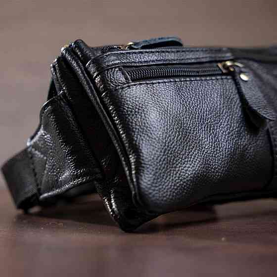 Сумка на пояс Чорна (Vintage) Київ