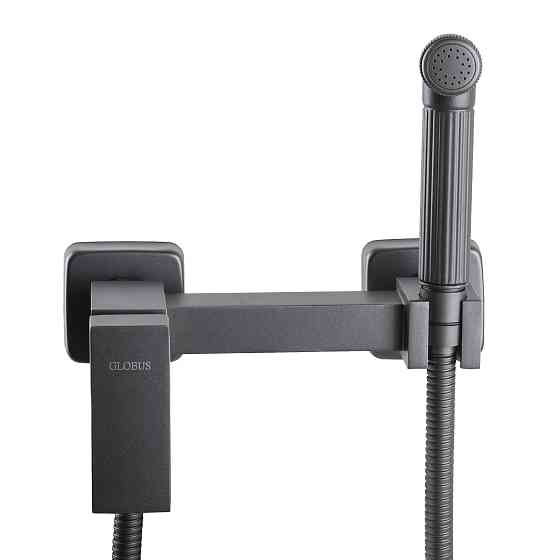 Змішувач гігієнічний Globus Lux Niagara  GLN-5-106MIX-Graphite Тернопіль