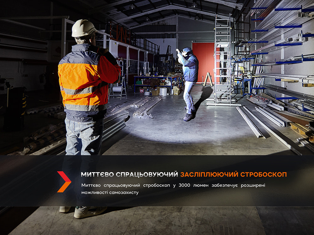 Ліхтар професіональний Fenix WF26R з магнітною зарядкою Київ - фото 13