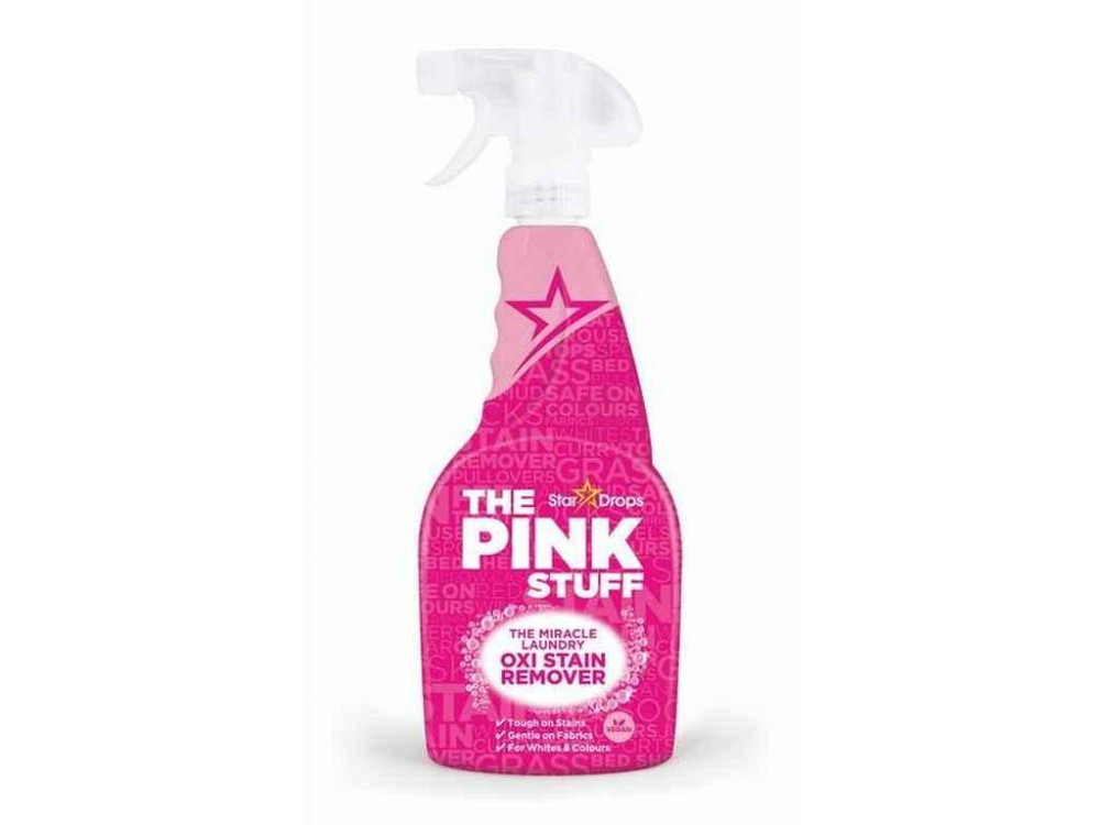 Плямовивідник 500мл д/всіх типів тканин OXI Stain Remover SPRAY ТМ THE PINK STUFF Київ - фото 1