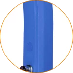 Душ солнечный Aquaviva Happy XL с мойкой для ног синий H420/5002. 35 л Киев