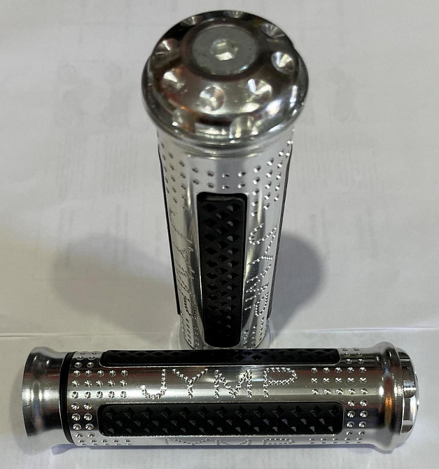 Ручки руля (серебро хром) Мукачево - изображение 1