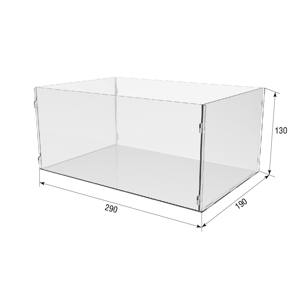 Коробка акриловая EKOSTAR 290х190х130 Киев - изображение 3