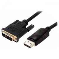 Кабель мультимедійний DisplayPort M to DVI M 1.8m 24+1pin Atcom (9504) Киев