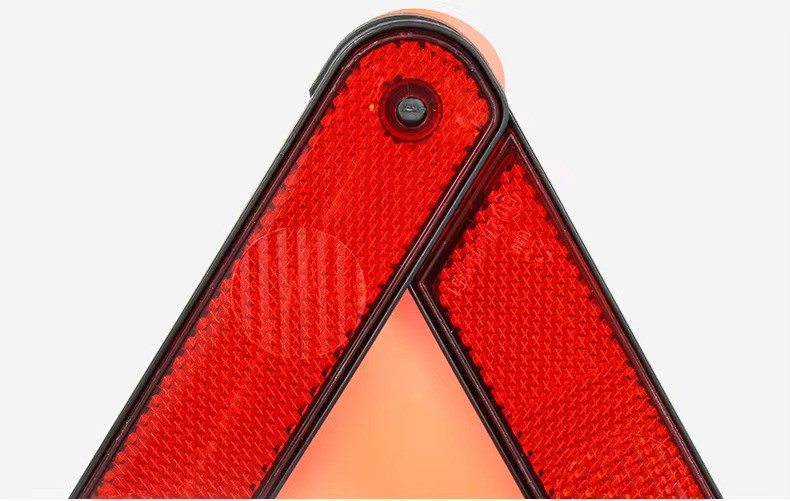 Трикутник знак «Аварійна зупинка» в авто, складаний у пластиковому футлярі, компактний 43х45 см Кам'янець-Подільський - фото 8