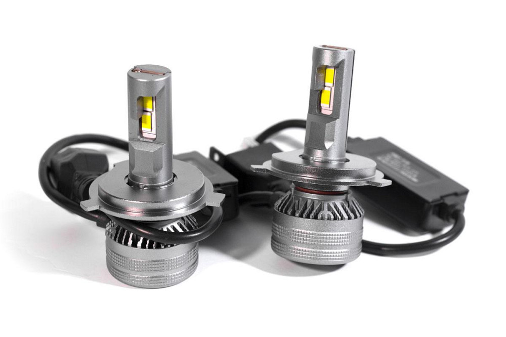 Комплект світлодіодних ламп TBS Design T8 PRO H4 12-24 V 110 W P43t 11000 lm 6000 K Харків - фото 7