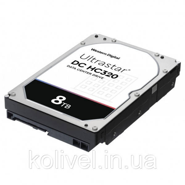 HDD 8TB, WD Ultrastar DC HC320, 7200rpm, 256MB, 3.5" SAS (HUS728T8TAL5204/0B36400) (HUS728T8TAL5204/0B36400#) Київ - фото 2