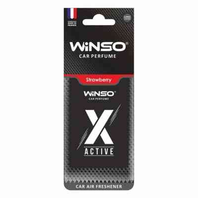 Ароматизатор для автомобіля WINSO X Active Strawberry (533570) Вінниця