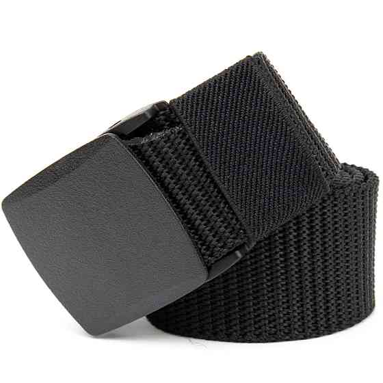 Текстильний ремінь Vintage 20540 Чорний Київ