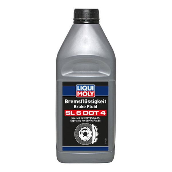 LIQUI MOLY Гальмівна рідина- Bremsflussigkeit SL6 DOT 4 1л. Киев - изображение 1