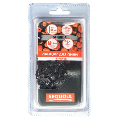 Ланцюг SEQUOIA 3/8&quot;, 1.3 мм, 40 ланок, довжина 10&quot;/25 см (91PS40E) Вінниця - фото 1