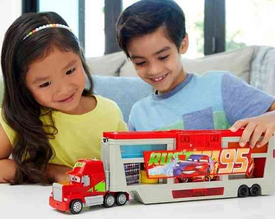 Грузовик трансформер Тачки Молния Маккуин Pixar Cars HPD82 Харьков