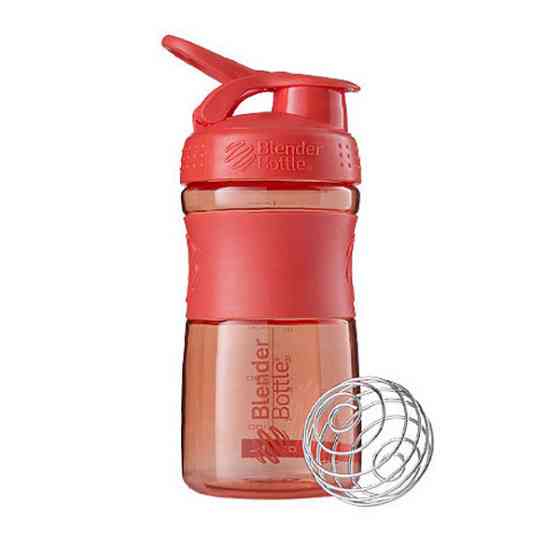 Шейкер спортивний (пляшка) BlenderBottle SportMixer Flip 20oz/590ml Coral Киев