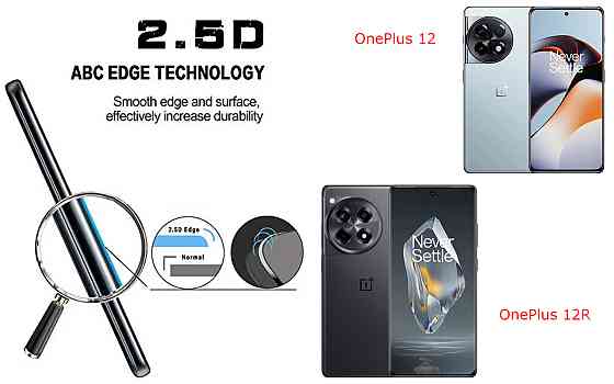 Захисне скло ArmorGlass для OnePlus 12, OnePlus 12R – стійке до подряпин та ударів Київ