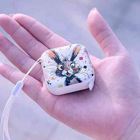 Кишенькова рулетка з кроликом 1,5 м – компактна вимірювальна стрічка Київ