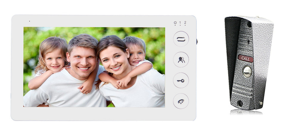 Комплект домофона SEVEN DP-7574 KIT White Київ - фото 2