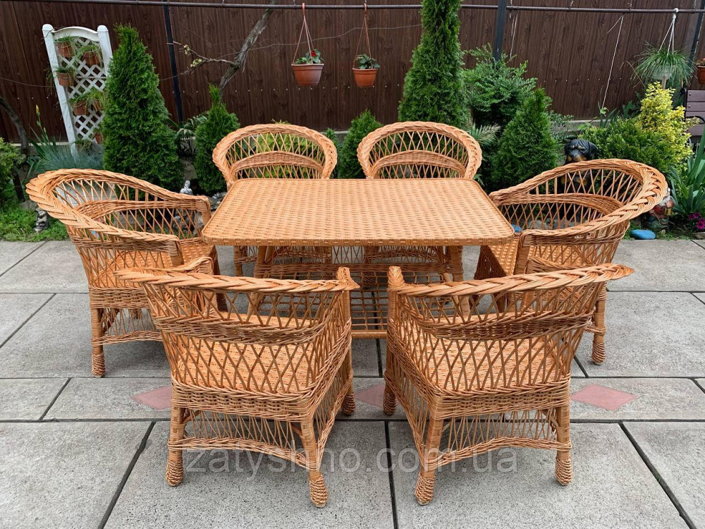 Плетеная мебель из лозы для балкона и лоджии Киев - изображение 1
