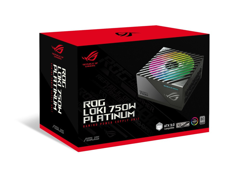Блок живлення Asus ROG-LOKI-750P-SFX-L-GAMING PCIE5 750W Platinum (90YE00N4-B0NA00) Чорний Харків - фото 7