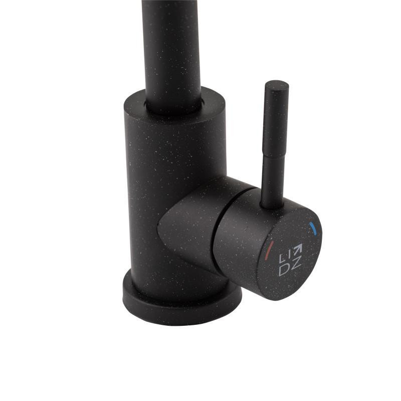 Змішувач для кухні Lidz (BLA) 12 32 015F-8, чорний Київ - фото 3