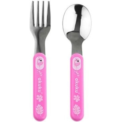 Набір дитячого посуду Akuku столових приборів, рожевий (A0101) Вінниця - фото 1