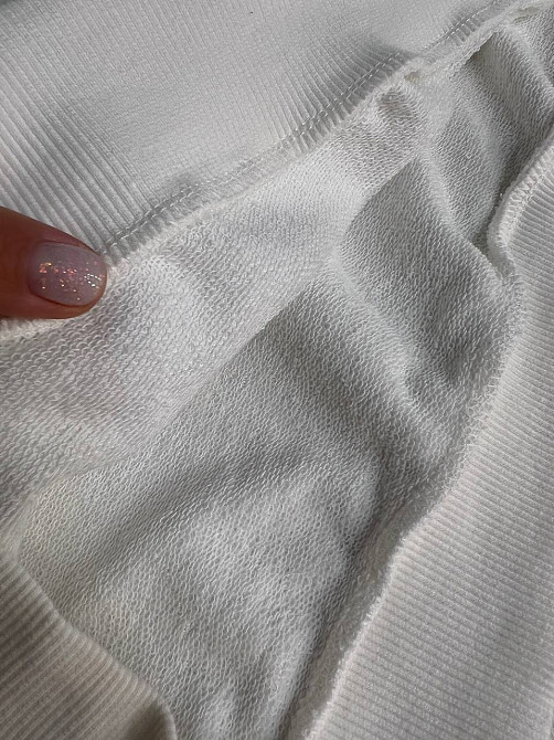 Костюм женский Quzen 470-471 свитшот и джогеры на резинке оверсайз белый, белый, M Киев - изображение 14