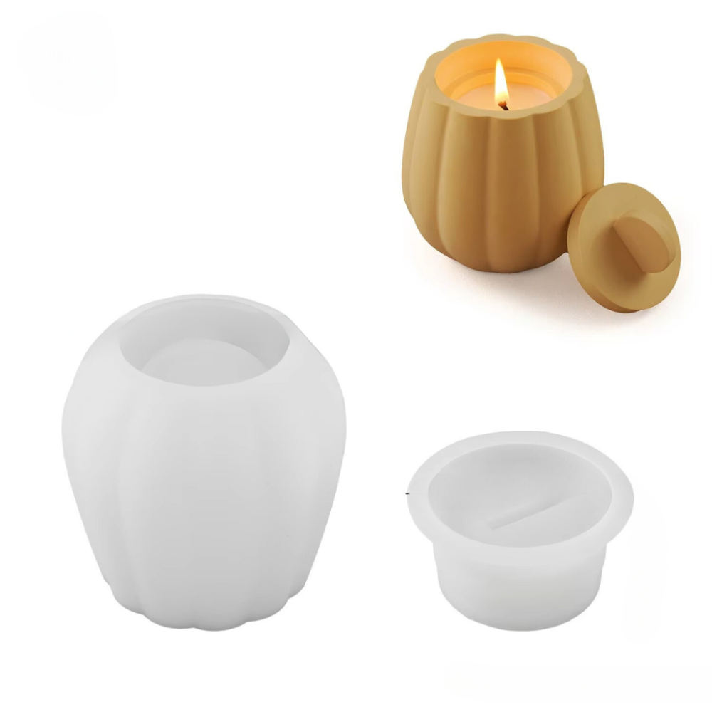 Силиконовая форма для подсвечника из смолы,глины,воска 91 х 87 мм 