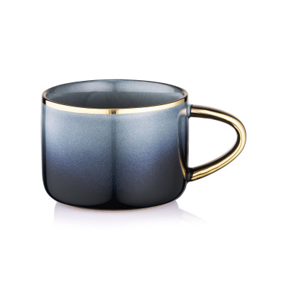 Чашка Ardesto Andria, 300мл, кераміка, синьо-сірий (AR2939MRG) Вінниця - фото 1