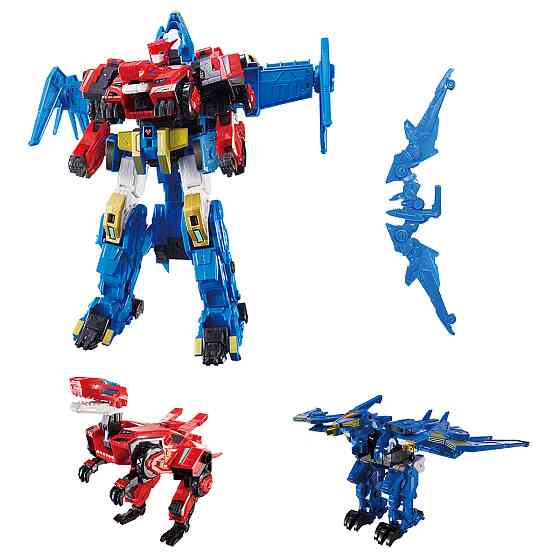 Ігровий набір з роботом-трансформером Dinoster - Раптор Болт Вінг Дніпро