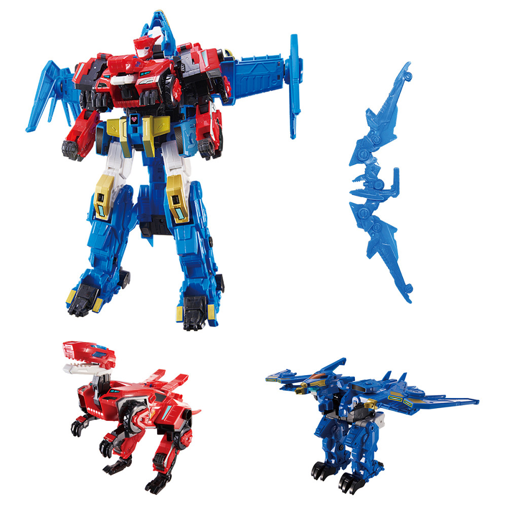 Ігровий набір з роботом-трансформером Dinoster - Раптор Болт Вінг Дніпро - фото 2