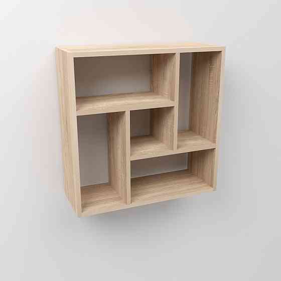 Полиця навісна П-3, Дуб Сонома, 610/230/610 Львів