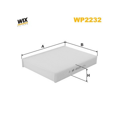 Фильтр салона Wixfiltron WP2232 Винница - изображение 1