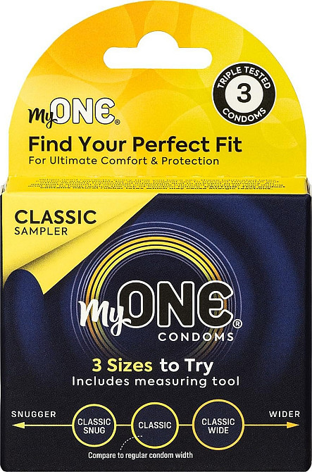 Презерватив MyONE Classic Sampler (три размера в одном) Sex Aura Киев - изображение 1