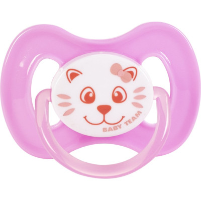 Пустушка Baby Team Силіконова класична від народження (4824428030076) Вінниця - фото 1