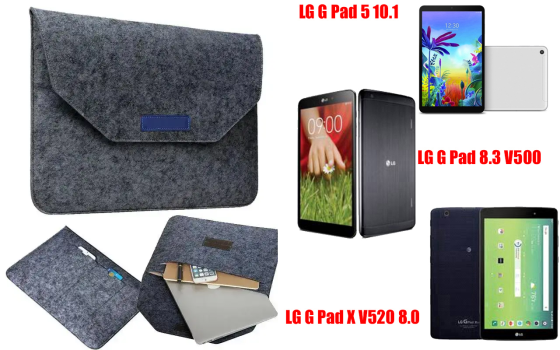 Сумка Wool із войлока для планшета Lg G Pad 5 10.1, Pad 8.3, Pad X 8.0 Київ