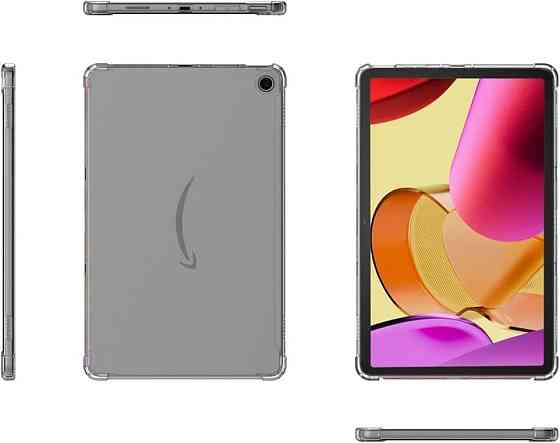 Прозрачный чехол DETEUUA для Amazon Fire HD 10 9th/7th/5th Generation 2017-2019 мягкий защитный чехол из ТПУ Днепр
