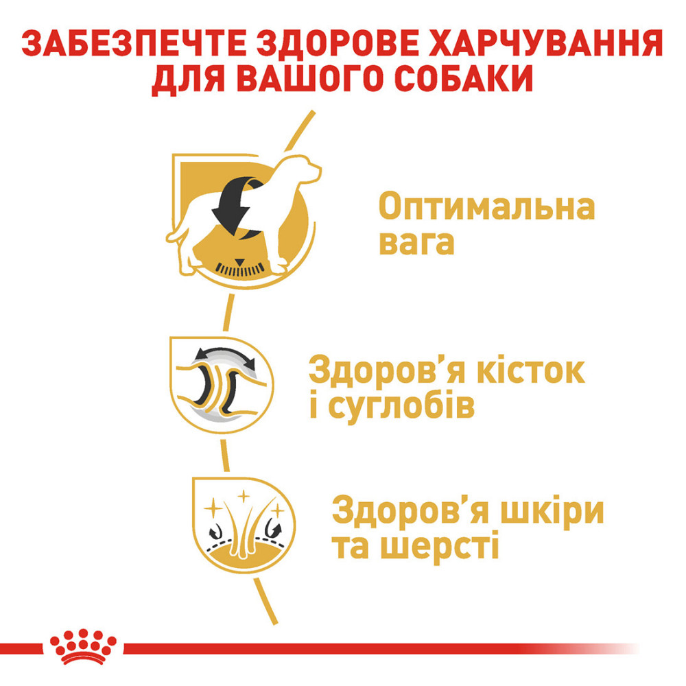 Корм для дорослих собак породи Лабрадор-ретривер ROYAL CANIN LABRADOR ADULT 12.0 кг Київ - фото 5