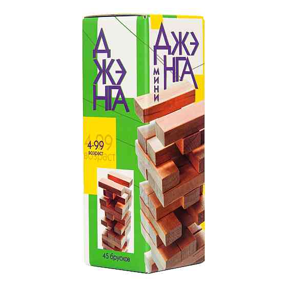 Настільна гра 30968 (рос) "Дженга міні", в кор-ці 19-6,7-6,7 см, шт Київ
