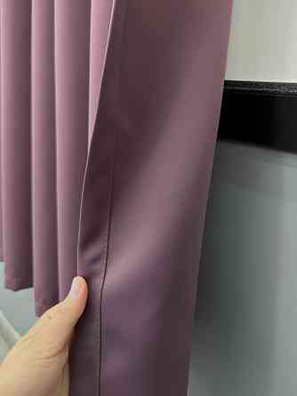 Комплект коротких штор VR-Textil Блекаут Midnight № 1231ш Марсала 140х170 см 2 шт (35-0457) Київ