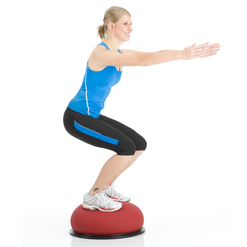 Балансировочная красная полусфера Togu Jumper Red Днепр - изображение 3