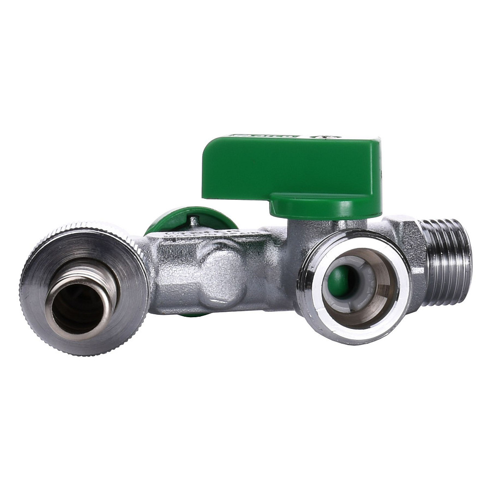 Кран ARCO кульовий для поливу подвійний  1/2″x3/4″x3/4″ 00472 Луцк - изображение 4